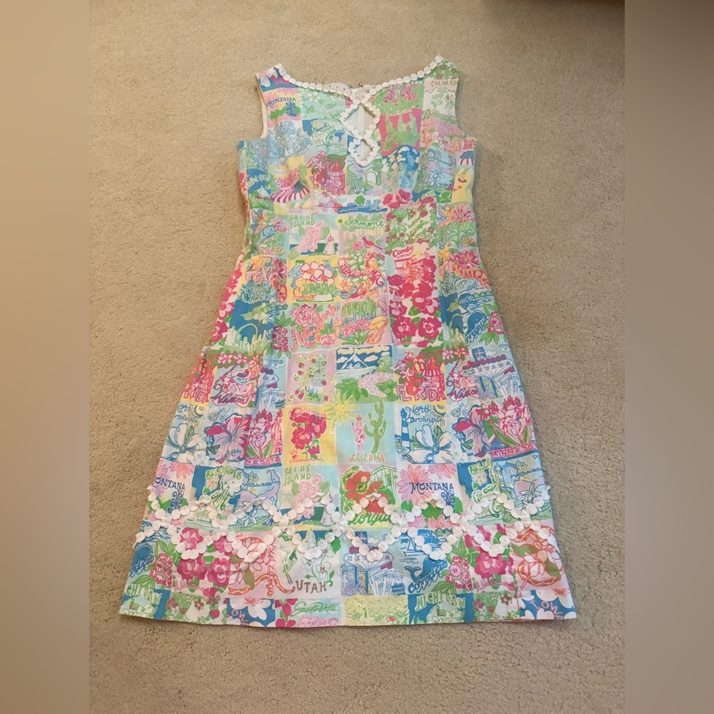 Lilly Pulitzer Adelson State Of Mind Shift Dress